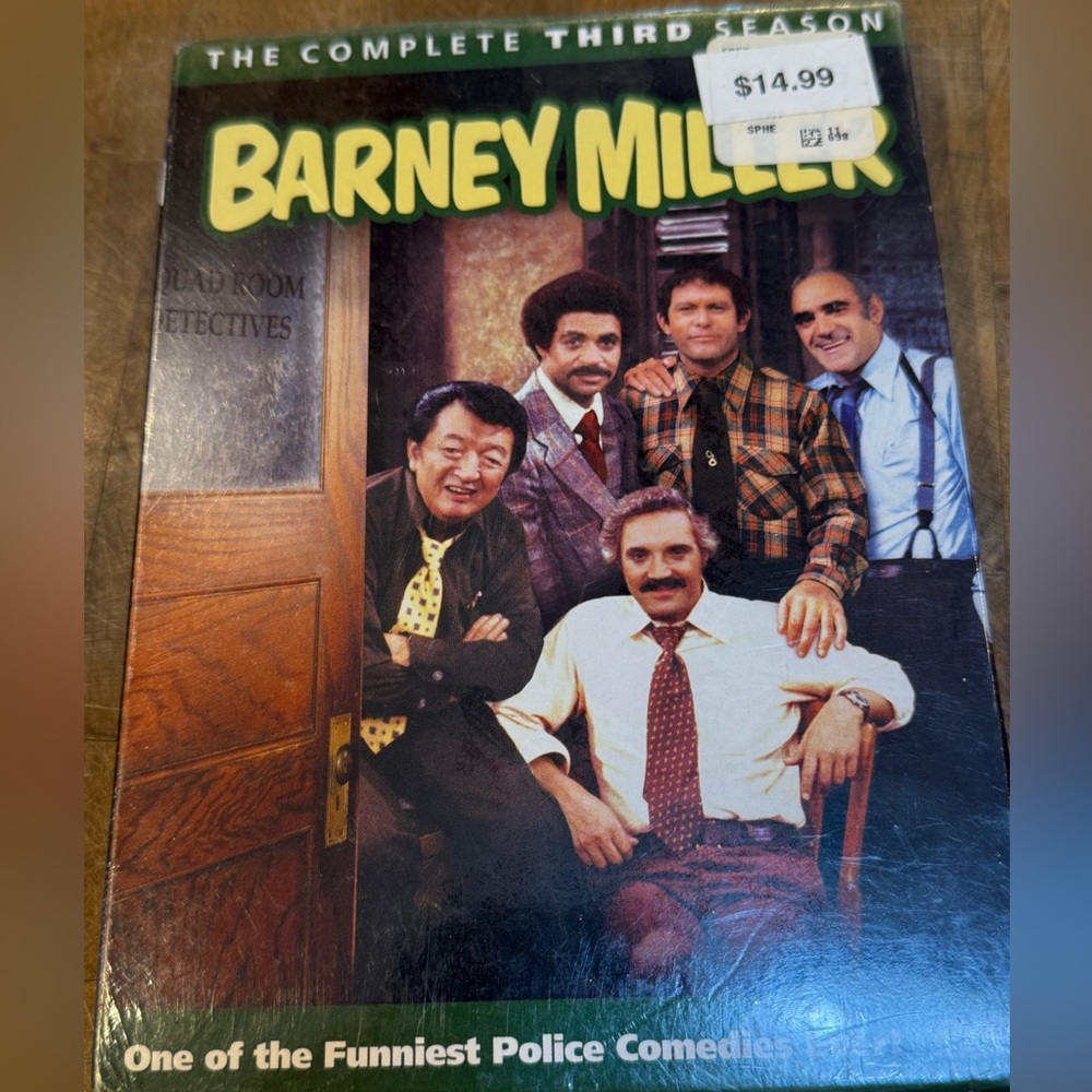 Barney Miller: The Complete Third Season - Green Cover DVD Brand New